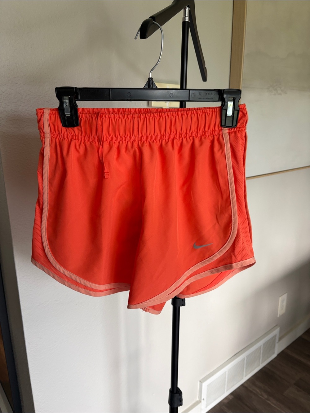Nike Women's Bright Coral Athletic Shorts